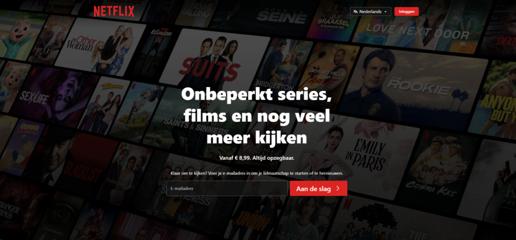 Hou je landingspagina zo leeg en clean mogelijk om afleiding te voorkomen.